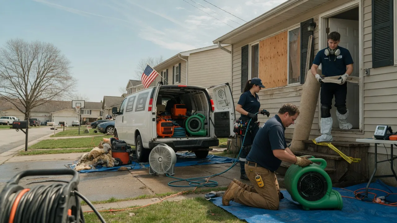 Water Damage Restoration in Hilliards, PA near me